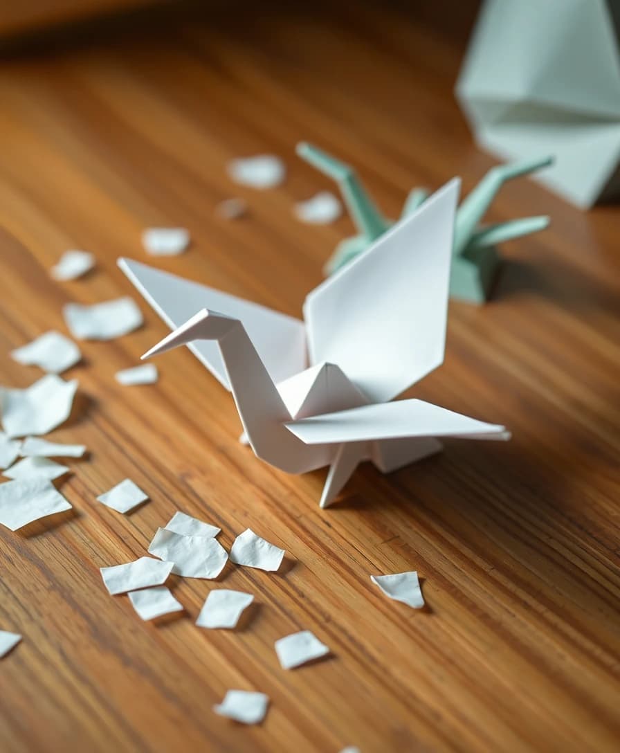 Origami crane